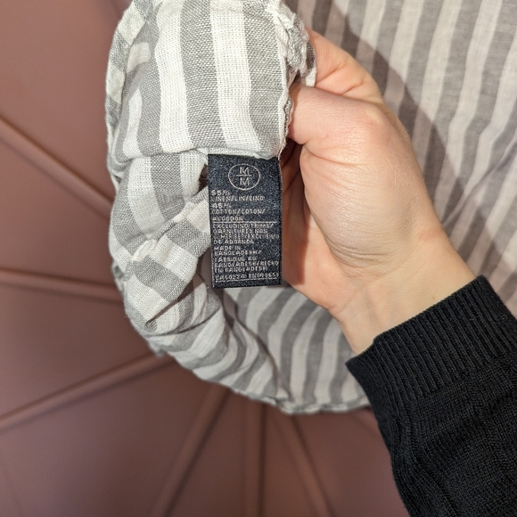 3/$20 - Joe's Jeans - Linen Short Sleeve Button-up - Picture 5 of 5